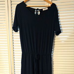 NWOT Navy Jumpsuit